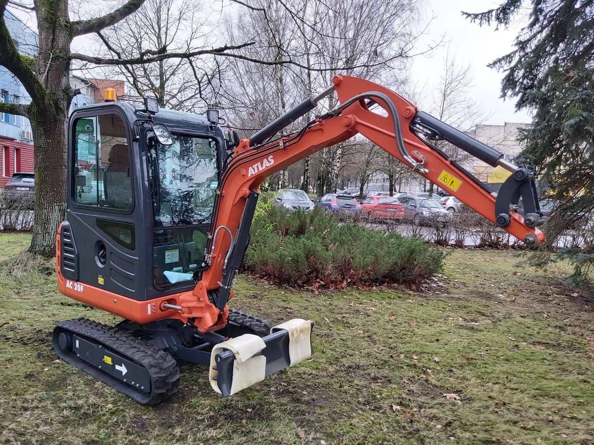 Atlas ATLAS 20F, мини-экскаваторы