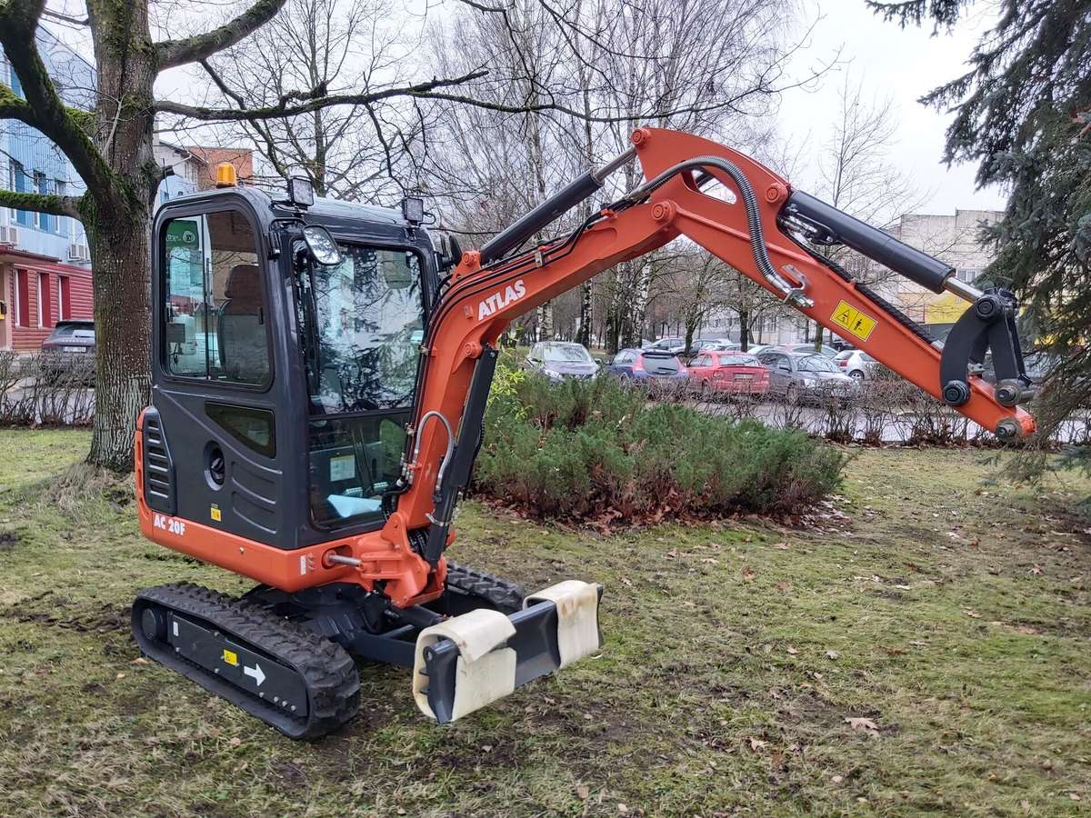 Atlas ATLAS 20F, мини-экскаваторы