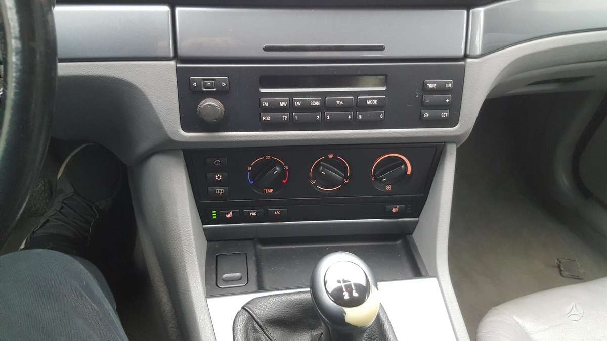 BMW 520, kablys