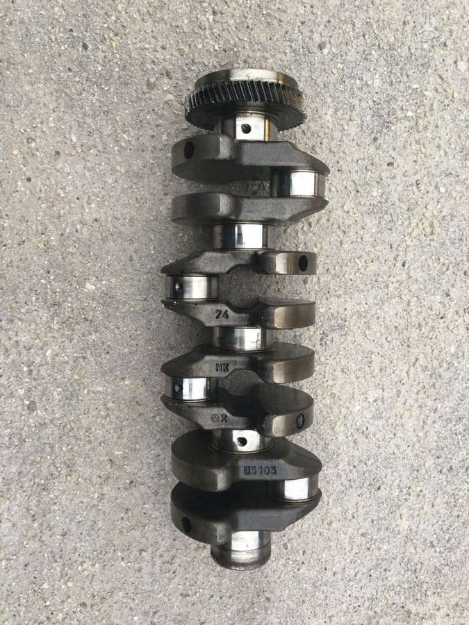 Mercedes-Benz E klasė, 651.924, crankshaft, engine block, cylinder head