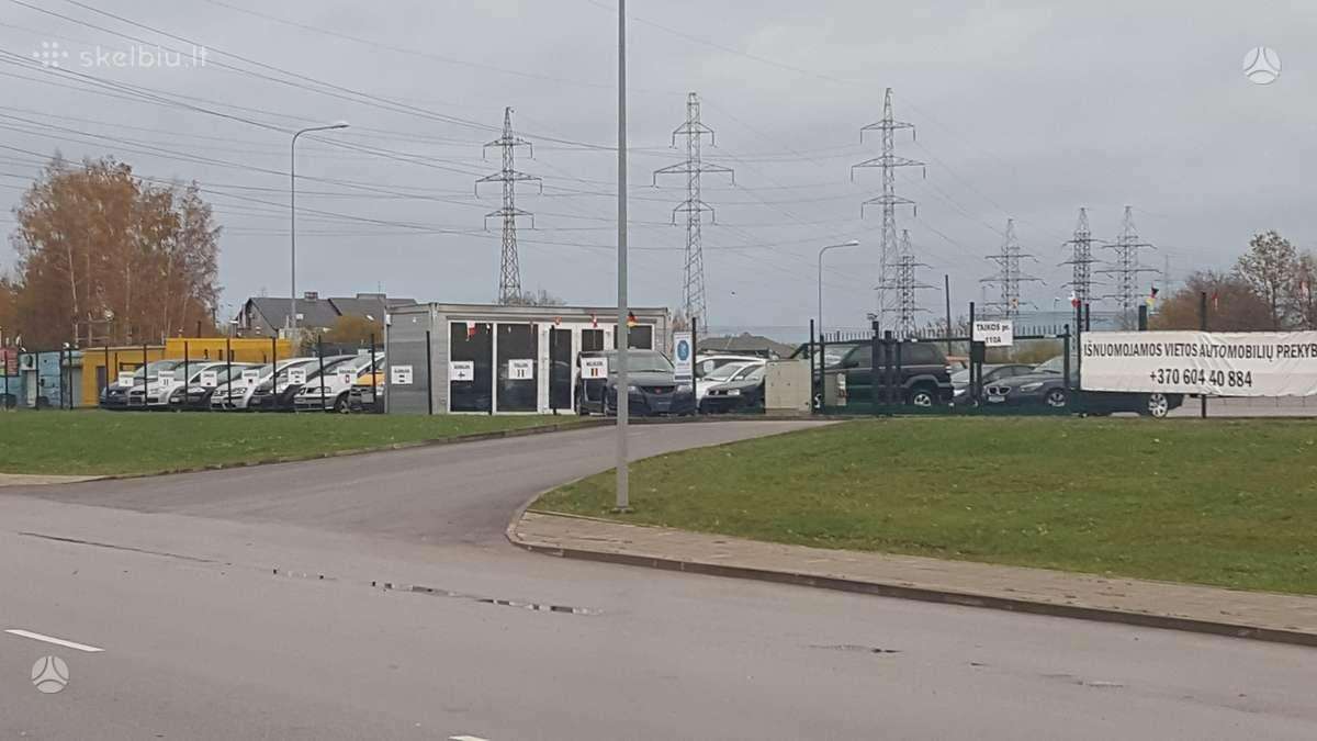 Nuomojamas plotas automobilių prekybai