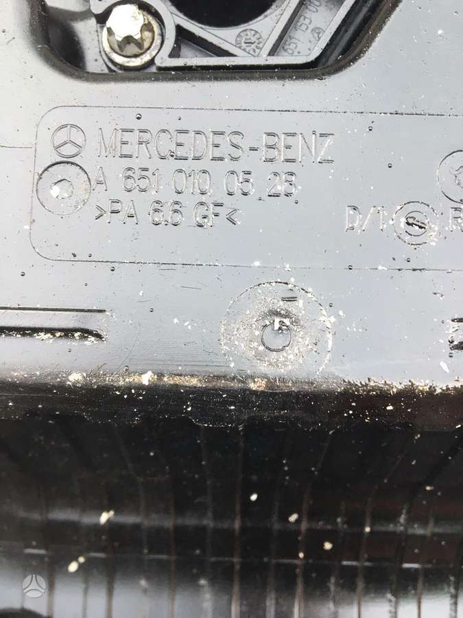 Mercedes-Benz E klasė, 651, детали двигателя