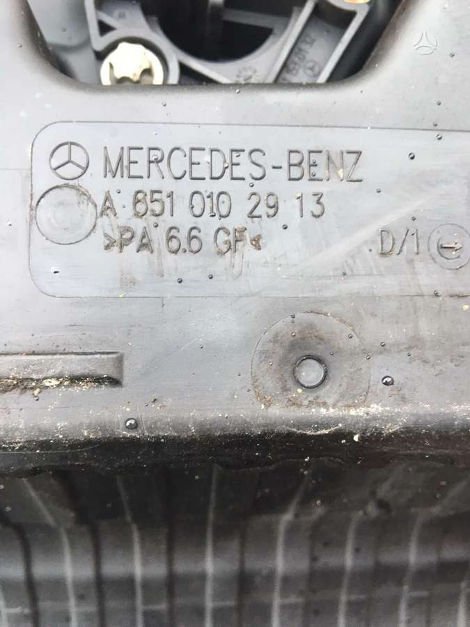 Mercedes-Benz E klasė, 651, детали двигателя