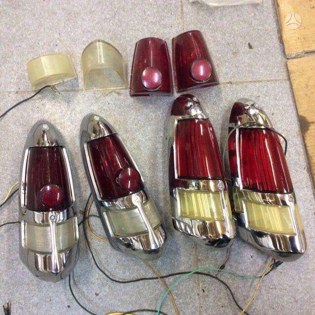 GAZ 21 salono detalės