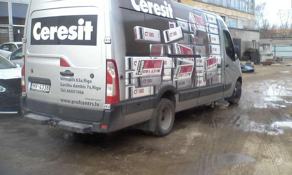 Renault Master, грузовые микроавтобусы