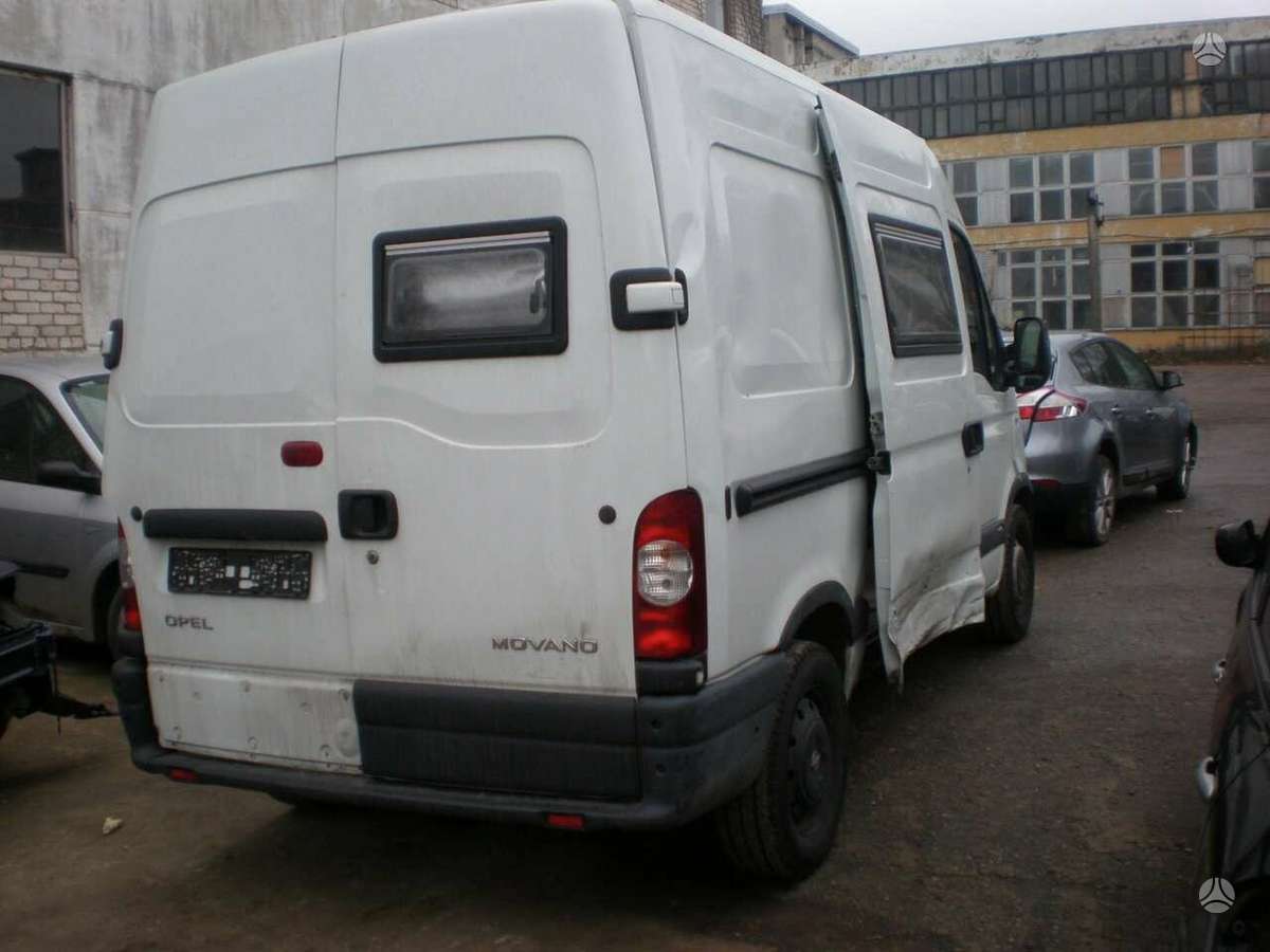 Opel Movano, cargo vans