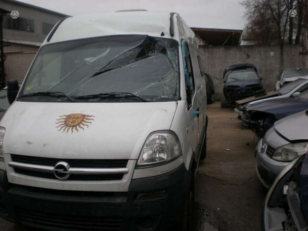 Opel Movano, cargo vans