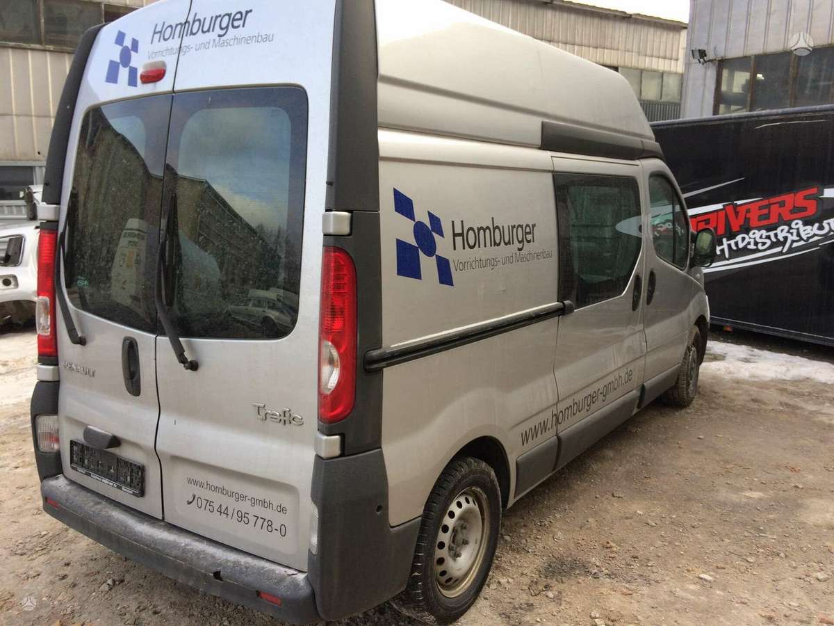 Opel Vivaro, cargo vans