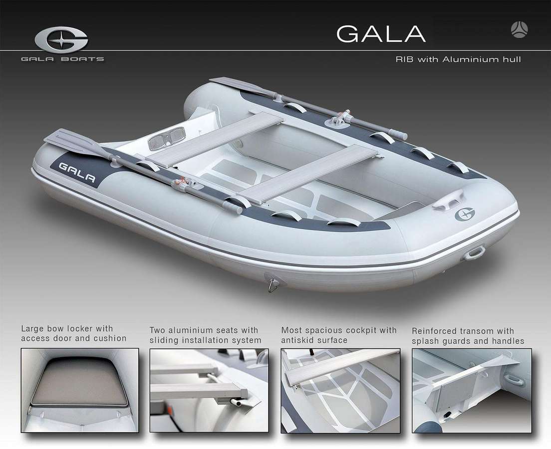 GALA A360D, rib boats (rigid-inflatable)