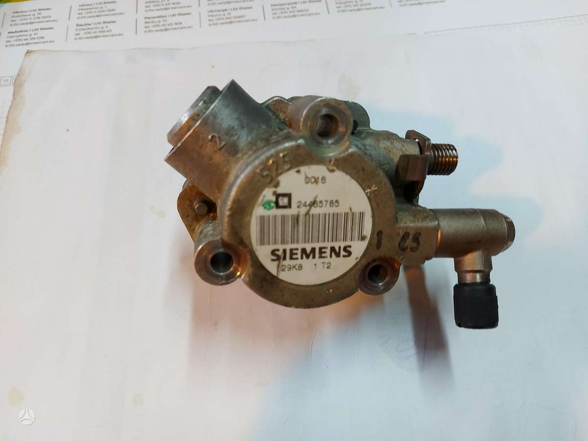 Opel Vectra injection system