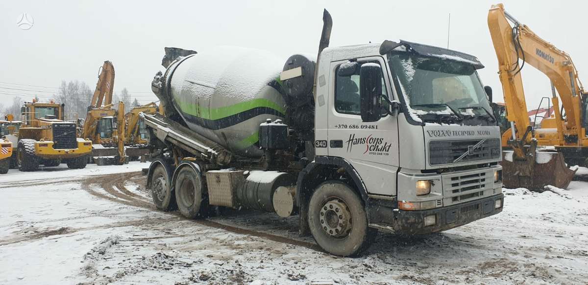 Volvo FM-12, бетоновозы