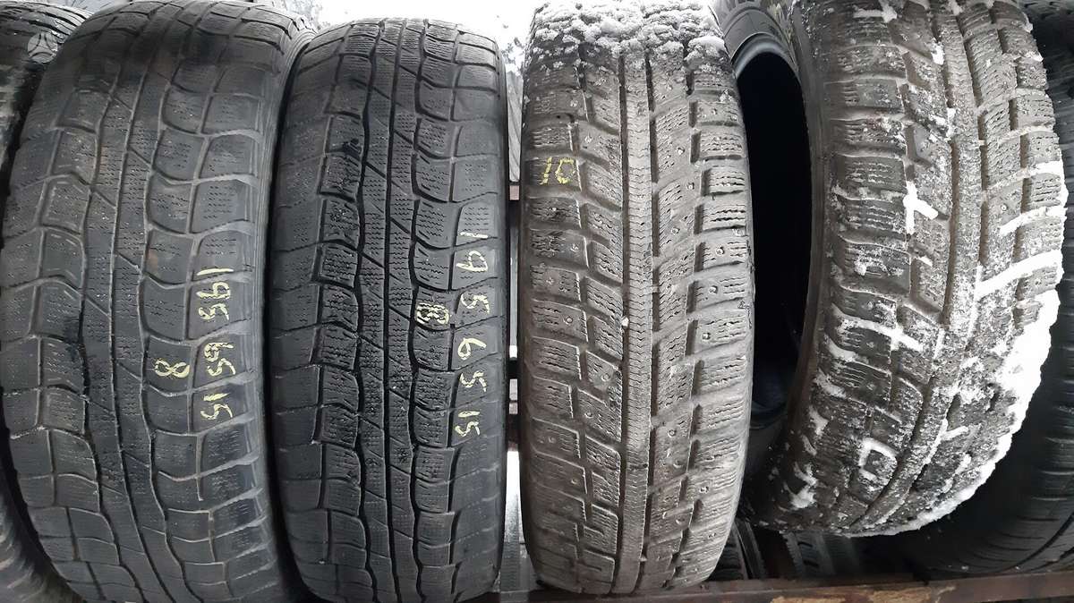 Michelin , Continental, Nokian, всесезонные 195/65 R15