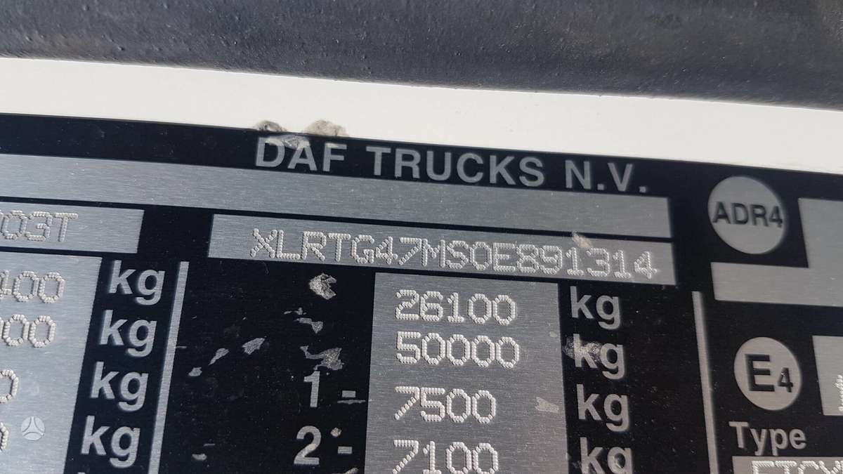 DAF XF105.460, тягачи