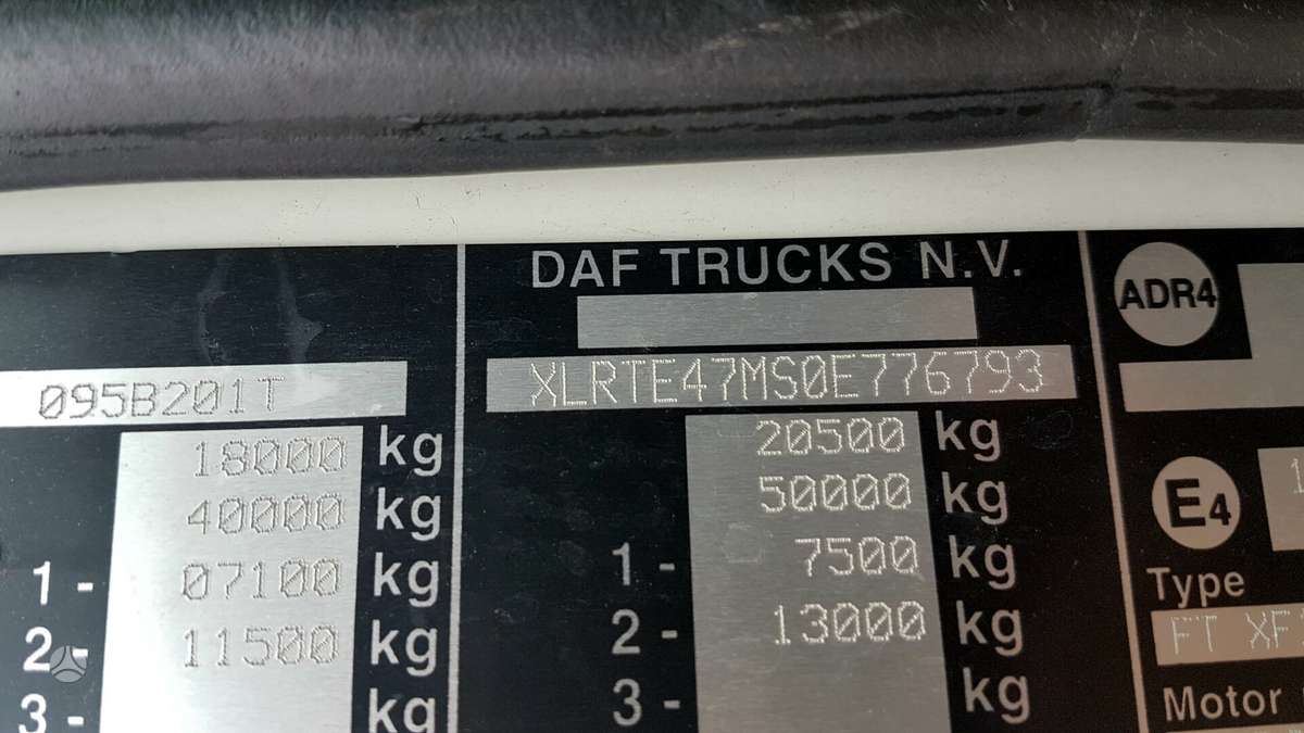 DAF XF105.460, тягачи