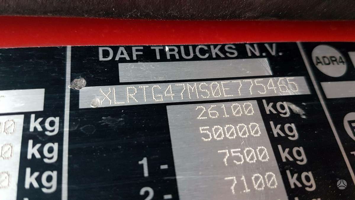 DAF XF105, vilkikai