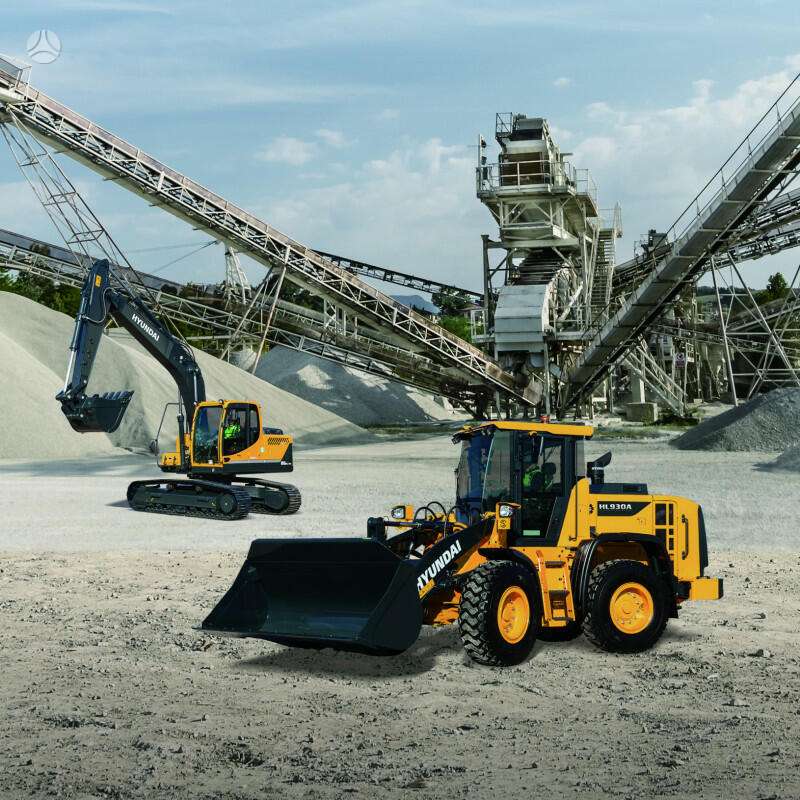 Hyundai HL930A, frontaliniai krautuvai