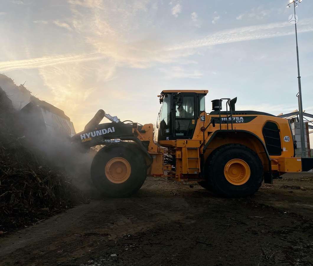 Hyundai HL975A CVT, frontal loader