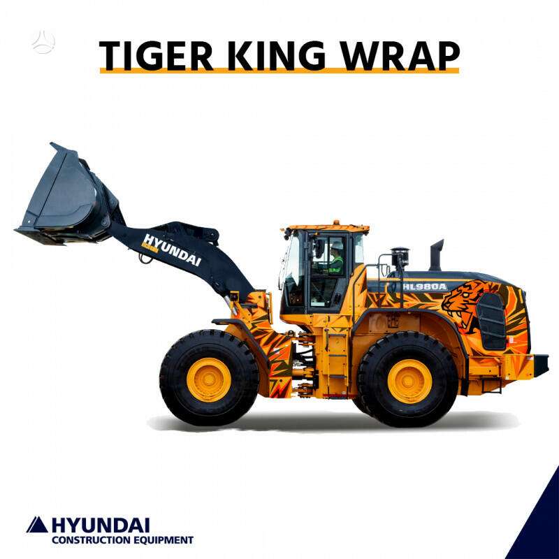 Hyundai HL980A, frontal loader