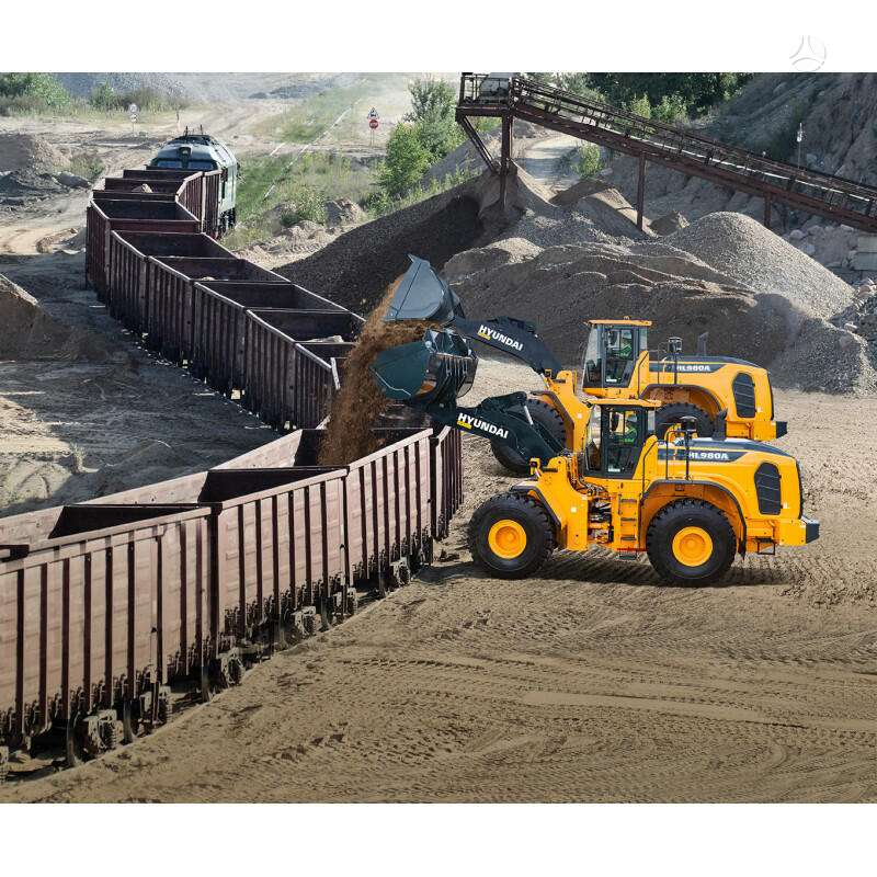 Hyundai HL980A, frontal loader