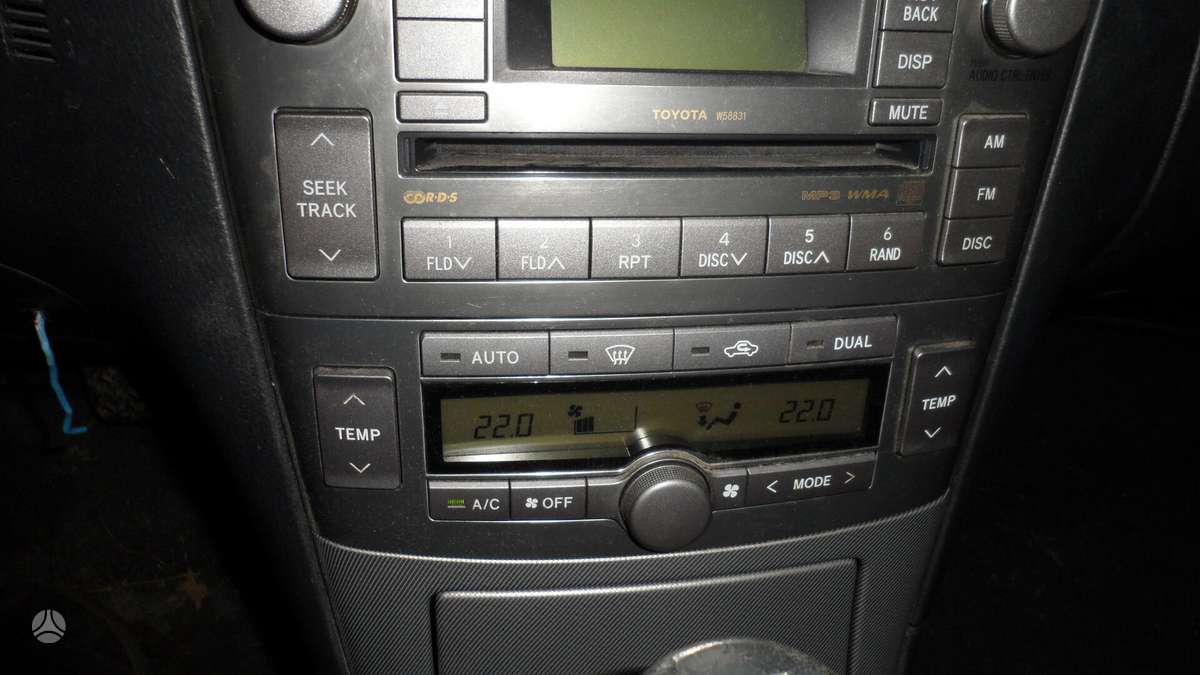 Toyota Avensis rezerves daļās