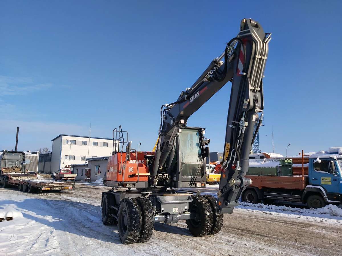 Atlas 140W, excavator