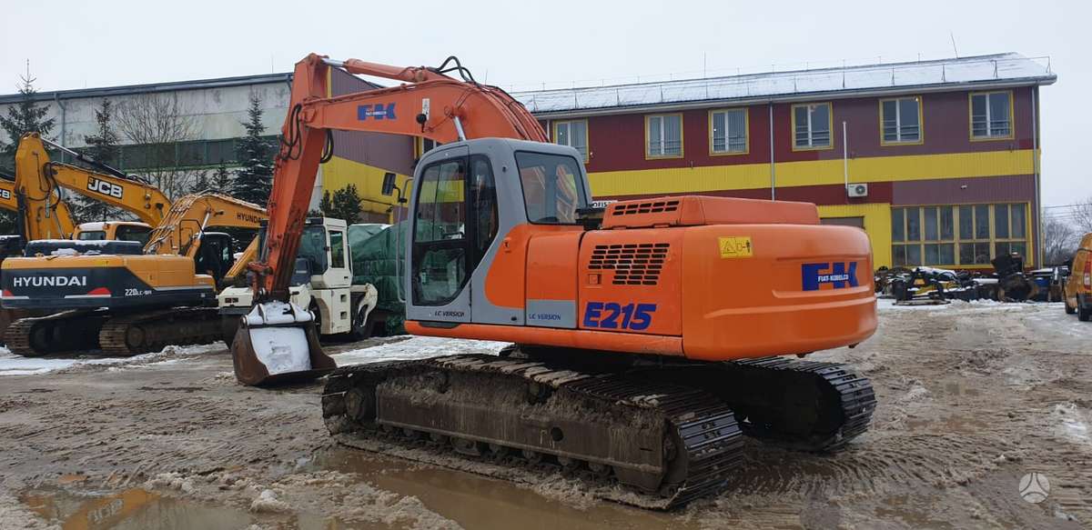 Kobelco E215LC, excavator