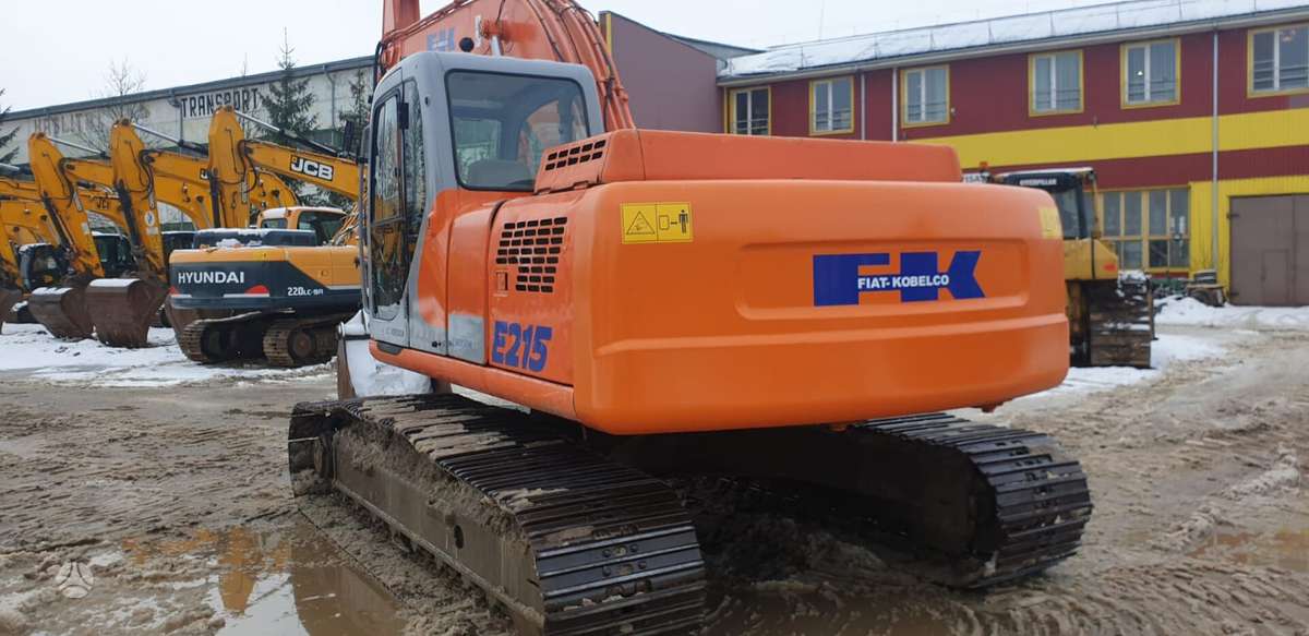 Kobelco E215LC, excavator