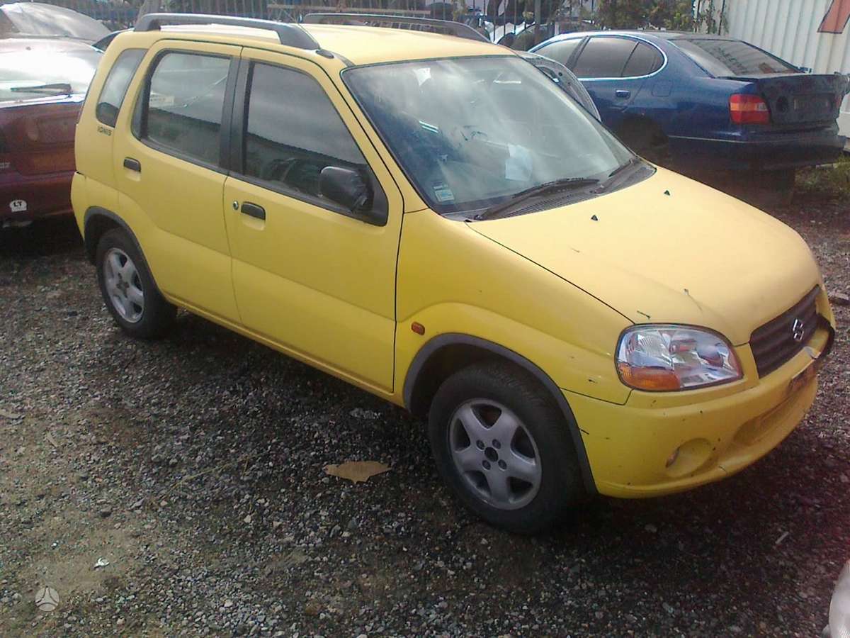 Suzuki Ignis по частям. Dalimis suzuki ignis 2002 1 3l 1328cm3 benzinas mech
