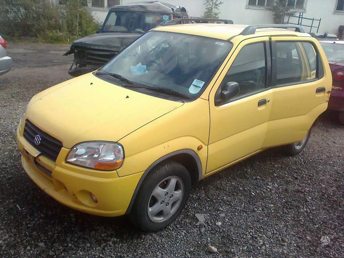 Suzuki Ignis по частям. Dalimis suzuki ignis 2002 1 3l 1328cm3 benzinas mech