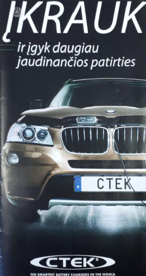 AKUMULIATORIŲ BATERIJŲ ĮKROVIKLIS CTEK