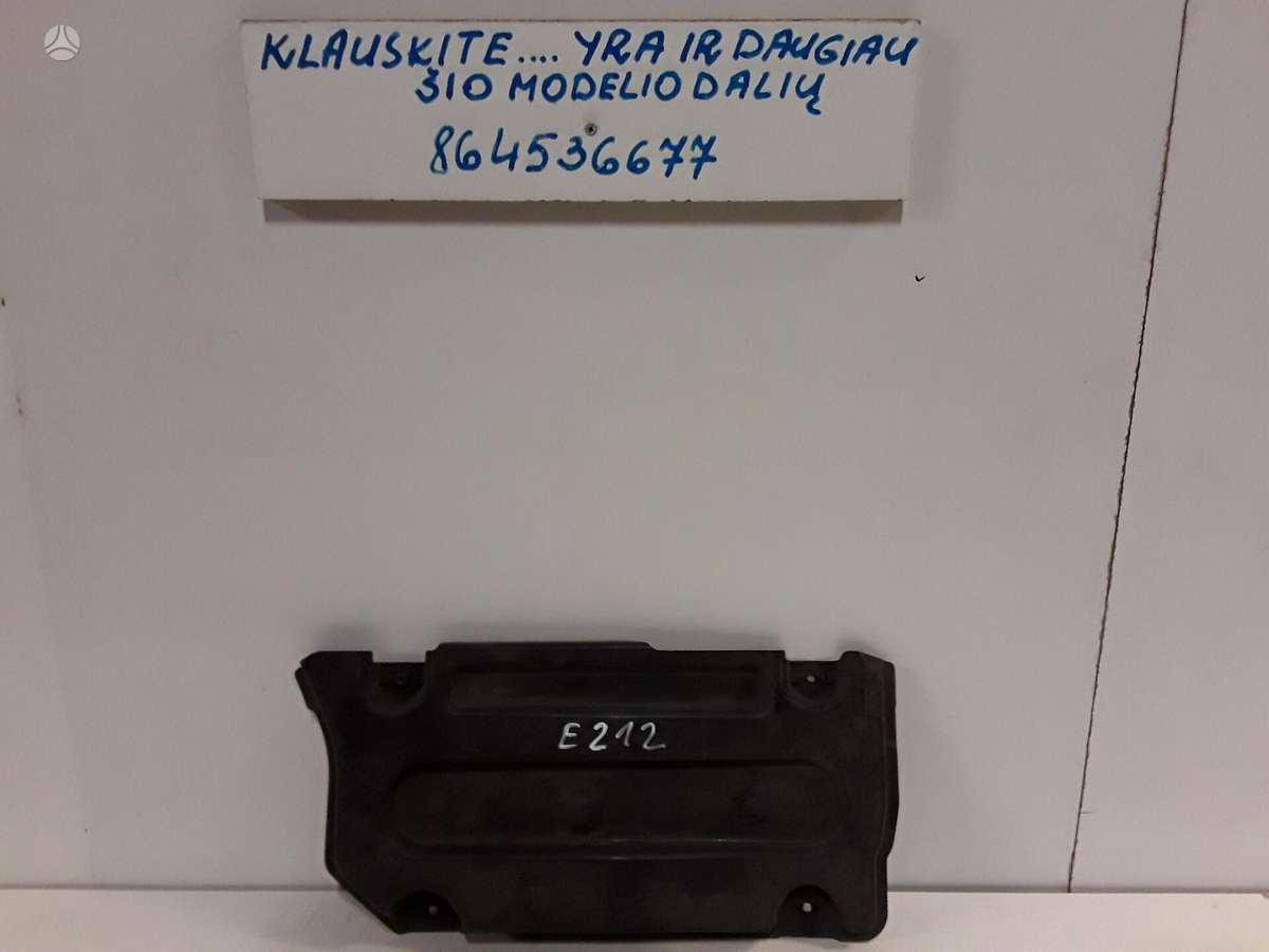Mercedes-Benz E klasė dalimis