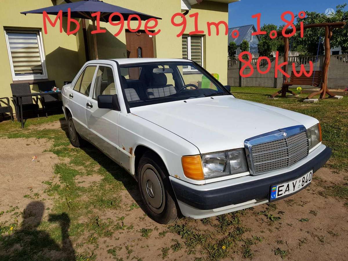 Mercedes-Benz 190 по частям