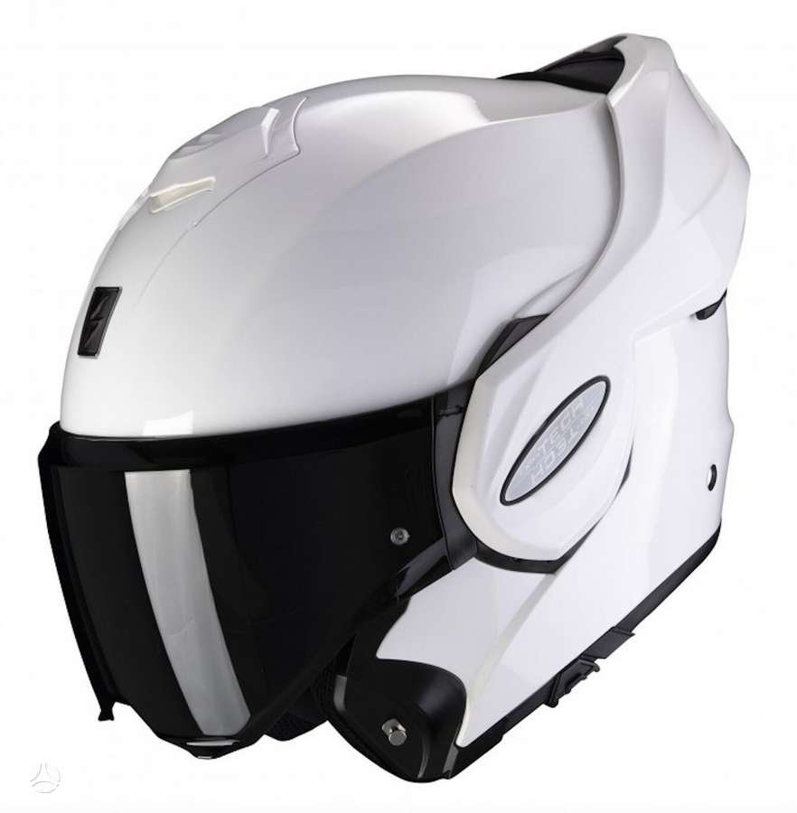 Scorpion EXO - TECH EVO matt black moto, модулярные / флип-ап