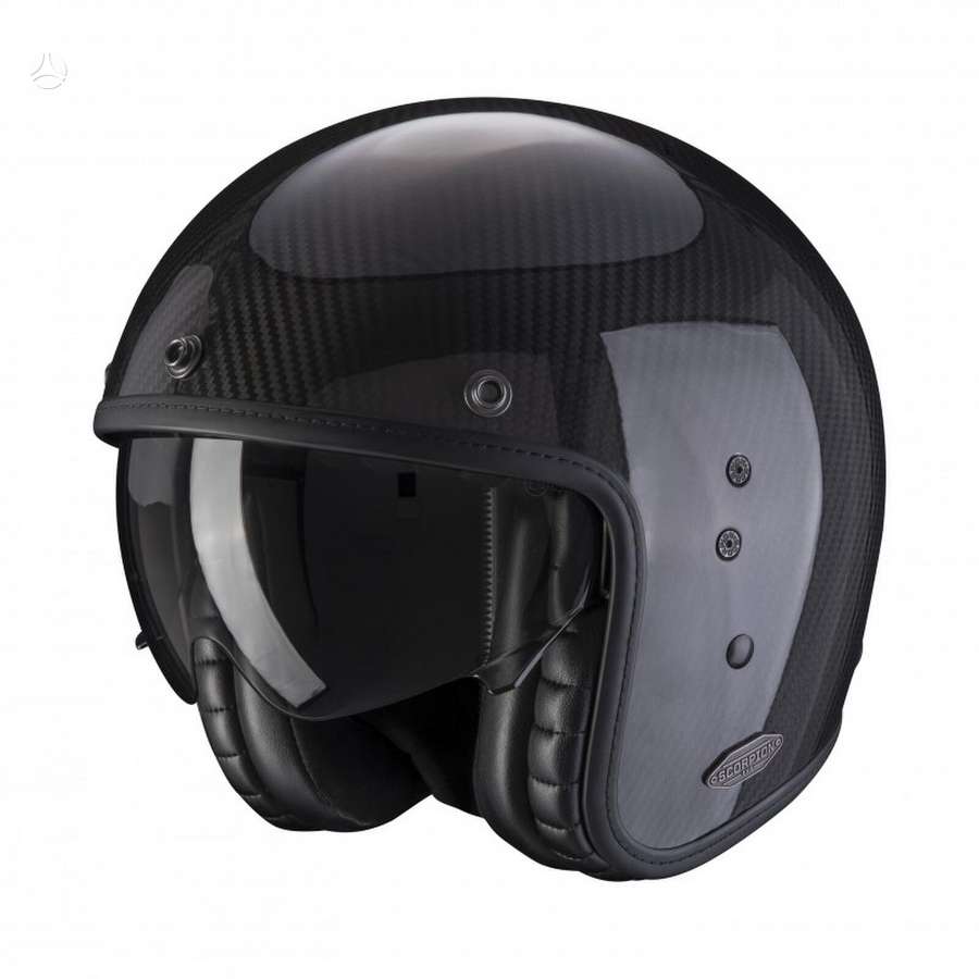 Scorpion BELFAST CARBON EVO moto šalmas, open-face