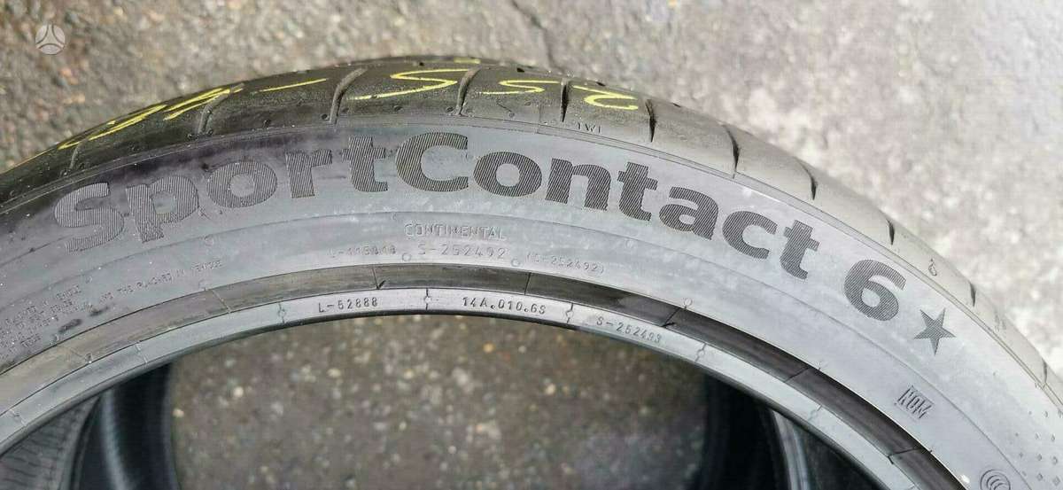 Continental, летние 255/40 R21