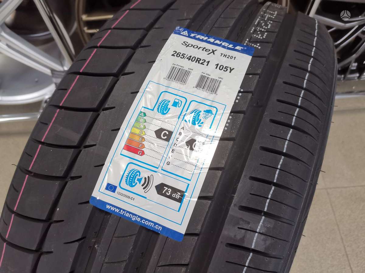 Triangle Sportex, vasarinės 265/40 R21