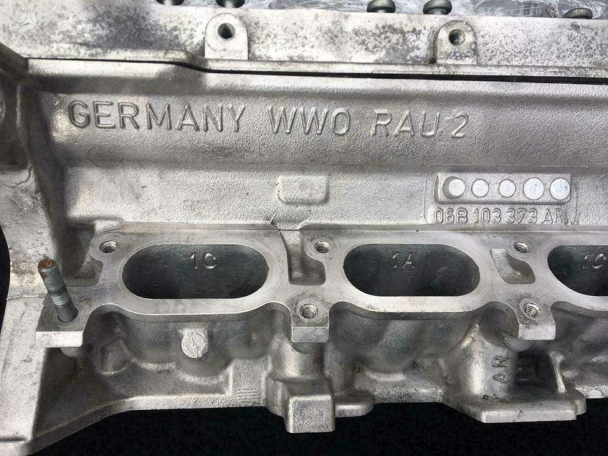Audi A4, ALT, variklio galvutė