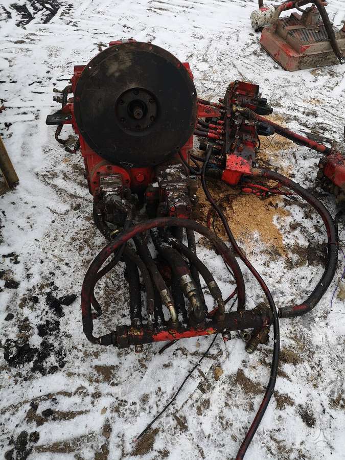 Bomag Bitelli bb670 dalimis, kelių tiesimo mašinos