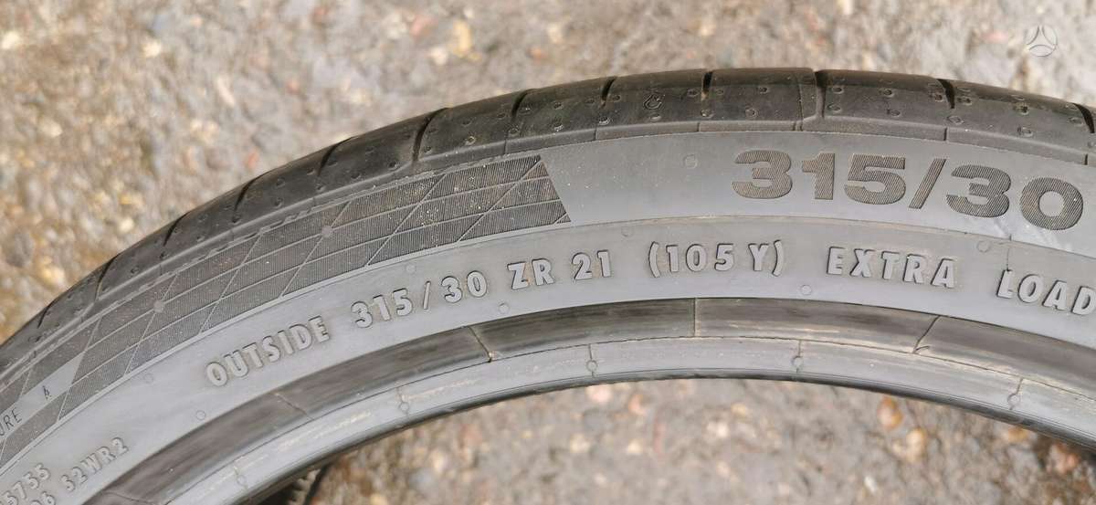 Continental, летние 315/30 R21