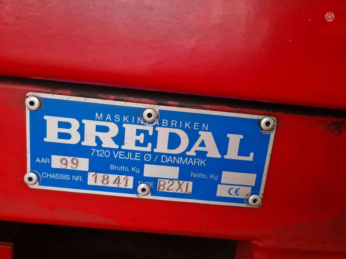 Bredal B2, barstytuvai