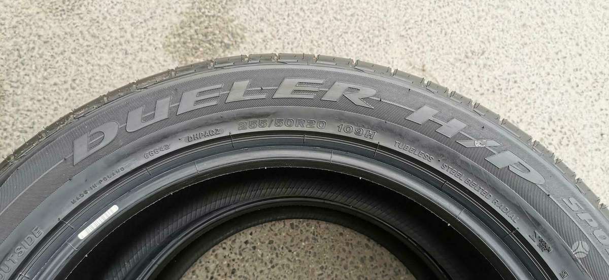 Bridgestone, summer 255/50 R20