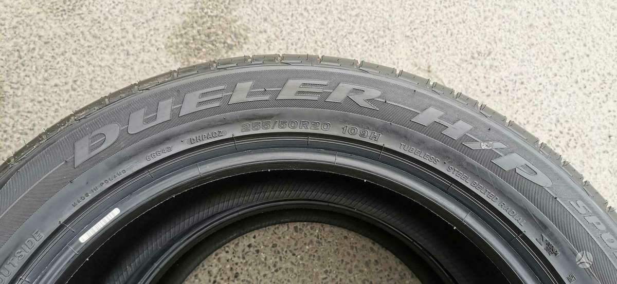 Bridgestone, vasaras 255/50 R20