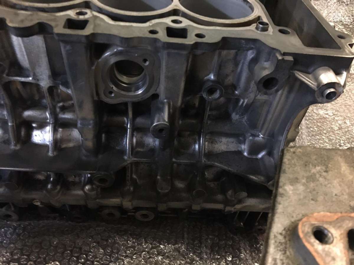 BMW X3, N52b30af, engine block