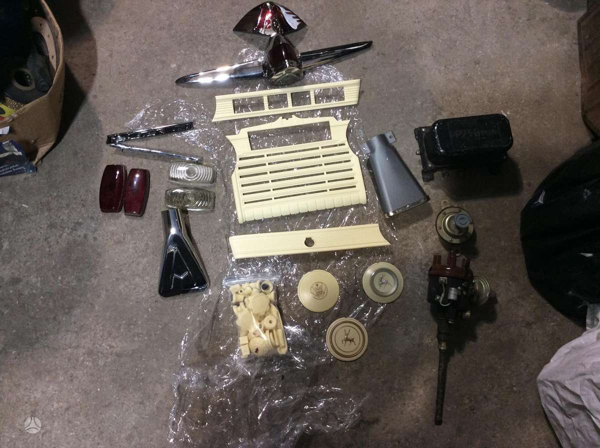 GAZ M-20 Pobeda salono detalės