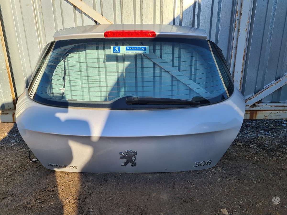 Peugeot 308 hood (front, rear)