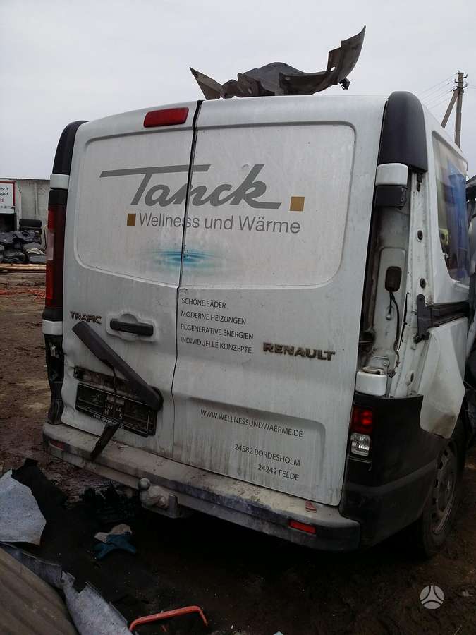 Renault TRAFIC, krovininiai mikroautobusai