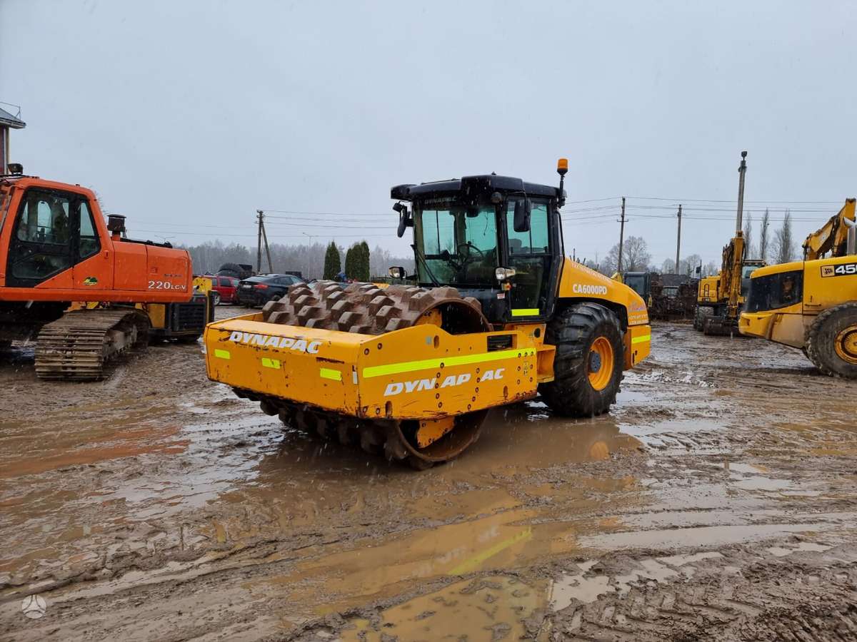Dynapac CA 6000PD, veltņi / blietes