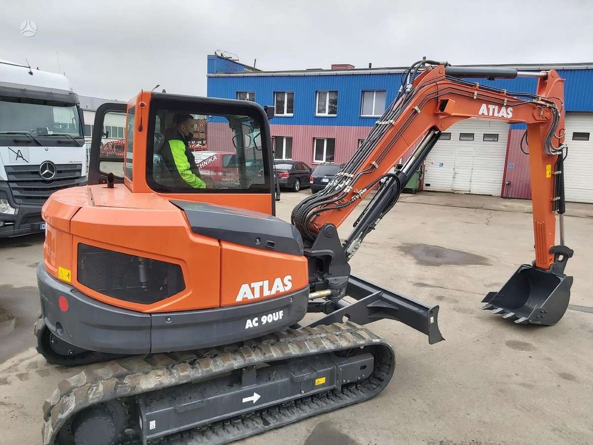 Atlas AC90UF, mini excavator