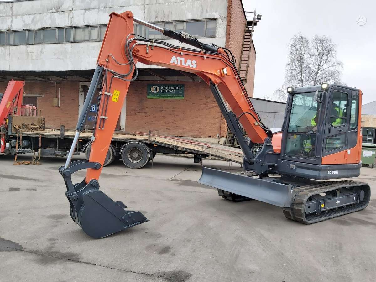 Atlas AC90UF, mini excavator