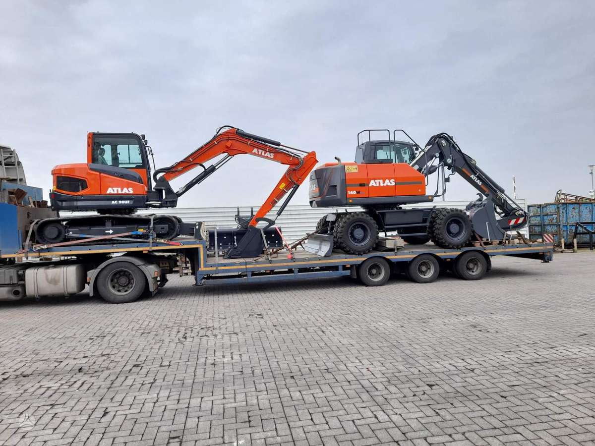 Atlas AC90UF, mini excavator